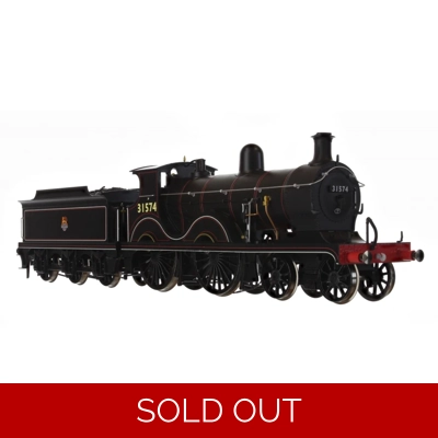 DAPOL 4S-027-004 OO Gauge D CLASS BR Black Early Crest 31574 DAPOL 4S-027-004 OO Gauge D CLASS BR Black Early Crest 31574